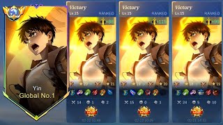 FINALLY I FOUND THE BEST BUILD FOR YIN must try  Mobile Legends [upl. by Atteloiv619]