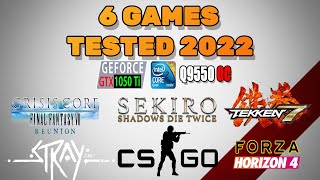 Games tested on Core 2 Quad Q9550 Overclocked  GTX 1050 Ti in 2022 [upl. by Lamee]