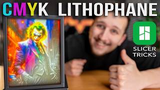 Ultra scharfe Farb Lithophane mit Bambu Lab CMYK Bundle [upl. by Alcus]