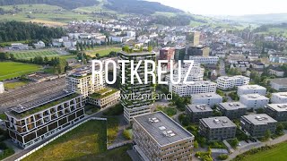 Rotkreuz  Switzerland 4K  Drone Flight [upl. by Barbie122]