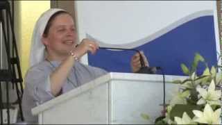 Sr Maria Dulcissima  Jugendfestival in Medjugorje 2013 [upl. by Lucey]