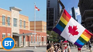 DufferinPeel Catholic School Board votes against raising Pride flags [upl. by Seaman]