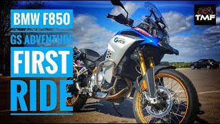 2019 BMW F850 GS Adventure Review [upl. by Mayor]