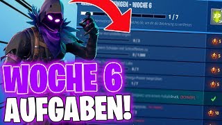 ALLE WOCHE 6 HERAUSFORDERUNGEN  Season 8 Woche 6 Aufgaben  Fortnite Season 8 Herausforderungen [upl. by Kreis]