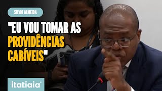 SILVIO ALMEIDA SE REVOLTA APÓS DEPUTADO INSINUAR SEU ENVOLVIMENTO COM FACÇÃO CRIMINOSA [upl. by Ainocal476]