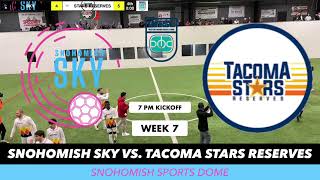 WISL Snohomish Sky vs Tacoma Stars Reserves Week 7 [upl. by Wylma]