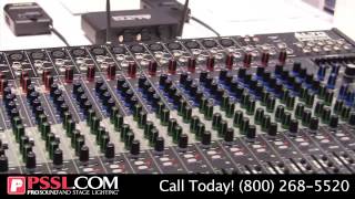 Live PA Mixer Series from Alto Professional  NAMM 2015  PSSL [upl. by Hailey]