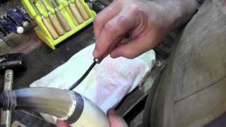 Customizing a powder horn phase 1 [upl. by Erlin]