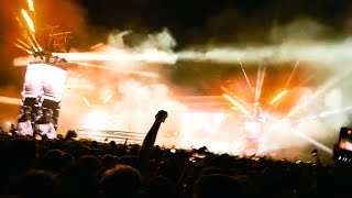 Travis Scott FEIN 10 TIMES IN A ROW IN Milan  Circus Maximus World Tour Crazy Mosh Pit 4K HDR [upl. by Royo]