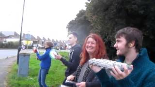 Samba band at the Stroud half marathon 2014 [upl. by Waddington]