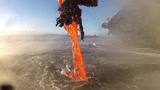 15 LAVA VS Water Videos [upl. by Lebam]