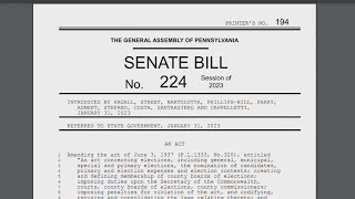 Bill would change Pennsylvanias primary election date [upl. by Keven]