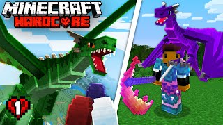 I Fought Every Stage 5 Dragon in Minecraft Hardcore [upl. by Aronoh877]