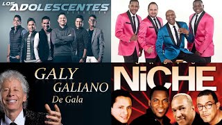 LA SALSA QUE HIZO HISTORIA MIX  NICHEGUAYACAN ADOLESENTES  GALY GALIANO [upl. by Edina]