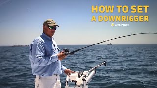 How to Set a Downrigger [upl. by Dorn]