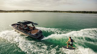 2021 ATX Surf Boats  22 TypeS Boat Walkthrough [upl. by Alroi]