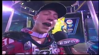 Travis Pastrana Supercross Champion 2001 [upl. by Ynetruoc200]