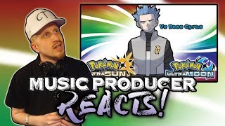 Music Producer Reacts to Pokemon UltraSun amp UltraMoon  Team Galactic Boss Cyrus Battle Music [upl. by Maynord750]