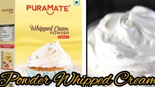 Powder Whipped Cream Recipe How to make whipped cream with powder cream [upl. by Schoof268]