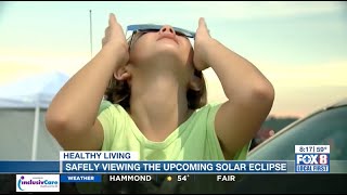 Safely Viewing the Solar Eclipse  Dr Reena Mehta  Uptown Allergy amp Asthma [upl. by Vitoria370]