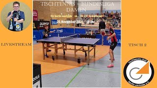 1 Bundesliga Damen  ttc berlin eastside  SV DJK Kolbermoor [upl. by Amairam]