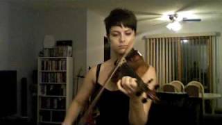 Fiddle Carols  Metis Fiddler Jennilee Martineau [upl. by Ronel944]