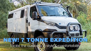 The New 7 Tonne Iveco Cruiser  Expedition Campers Australia  Custom 4x4 [upl. by Eseerehc]