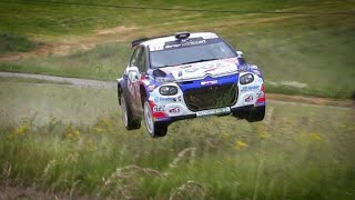 Rallye Vosges Grand Est 2024  Jour 1  Action  Adrille Rallye [upl. by Targett]