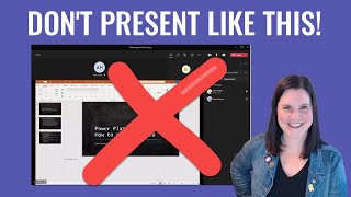 How to present PowerPoint in Microsoft Teams See notes slides and audience while you present [upl. by Irrab]