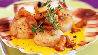 Recette  Coquilles saintJacques au curry [upl. by Chu]