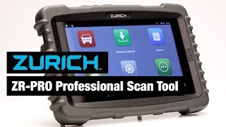 Zurich ZR PRO Professional Scan Tool Overview [upl. by Prebo396]