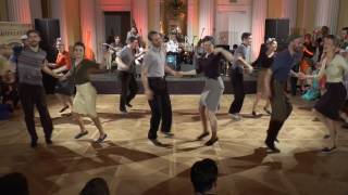 Warsaw Collegiate Shag Festival 2016  Warsaw Shag Team Performance [upl. by Myrtia663]