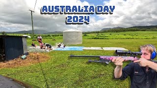 Slip N Slide Shooting Cricket Australia Day 2024 at The Project Farm [upl. by Ientirb]