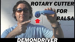 RC DIY Rotary Cutter for Balsa and Depron [upl. by Arianna]