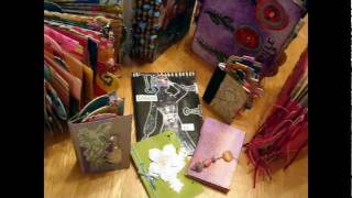 Make a Mini Book from a Recycled Greetings Card  Book 2 Accordion with Clip [upl. by Alston]