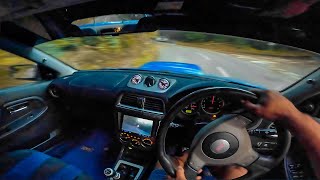 POV DRIVE IN A 470HP SUBARU IMPREZA STI BUILT ENGINE [upl. by Yllus]