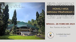 Homili Misa Minggu Prapaskah I [upl. by Yardna802]