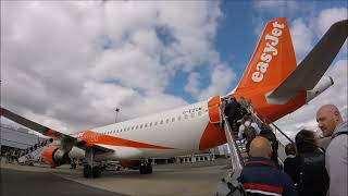 Flight Review easyJet EZ228 BFSBRS  Causeway Lounge [upl. by Huckaby]