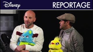 Toy Story 4  Franck Gastambide et Jamel Debbouze parlent de Ducky et Bunny  Disney [upl. by Marsha]