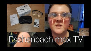 Eschenbach max TV Brille für Blinde und Sehbehinderte Hilfsmittel [upl. by Akeryt]