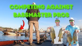 Fishing Against BASSMASTER ELITE PROS 2024 Sturgeon Bay Open [upl. by Maisie624]