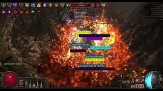 Crit CoC Detonate Dead of Chain Reaction Inquisitor T17 Abomination Map 324 COC DD [upl. by Bascomb631]