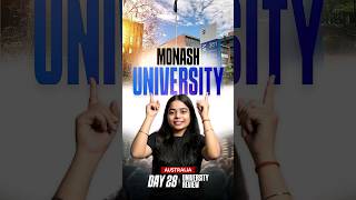 Monash University 2024  Courses QS Ranking Placement Scholarship 2024 [upl. by Tarkany]