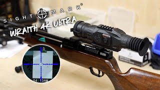 Sightmark Wraith 4K Ultra Digital Night Vision Rifle Scope Set Up And Review [upl. by Atteuqihc]