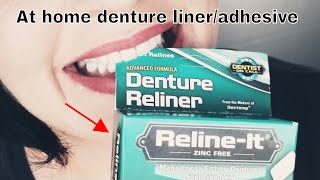 Reline it Kit for dentures demo and instructions video [upl. by Judsen]