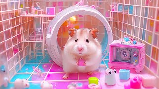 Hamster Escape the Pop It Maze for Pets in Real Life 🐹 Hamster Maze [upl. by Ysak]