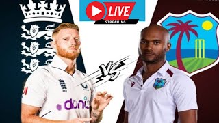 🔴 Live England vs West Indies – TEST Match  WI vs ENG Live  2024  Cricket [upl. by Rodina]