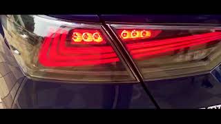 2018 Toyota Camry LESEXSE Lexus Style Tail Lights [upl. by Eimoan]