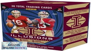 2023 Panini Illusions NFL Football Exclusive Trading Card BLASTER Box 6 Packs Review [upl. by Ludlow177]