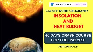 Insolation and Heat Budget  NCERT  UPSC CSEIAS 20202021  Anirudh Malik [upl. by Ressan]